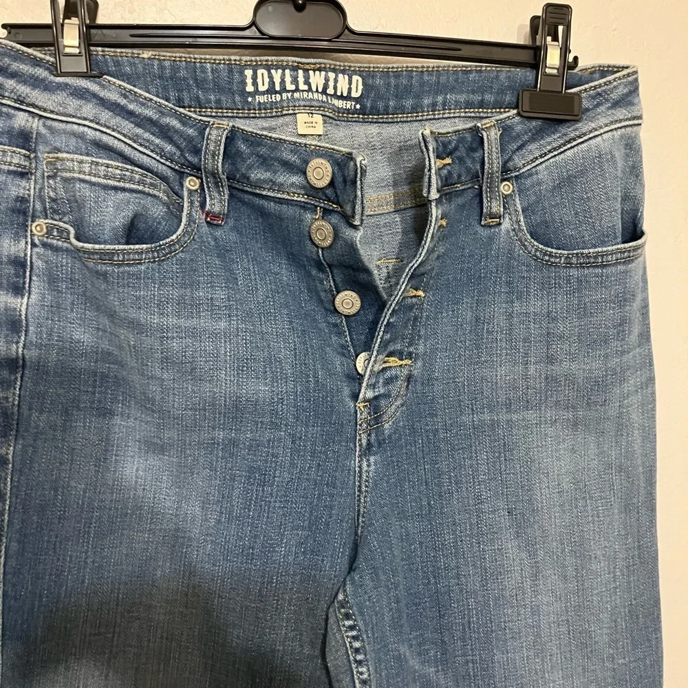 Idyllwind by Miranda lambert button fly flared retro style denim jeans size 12